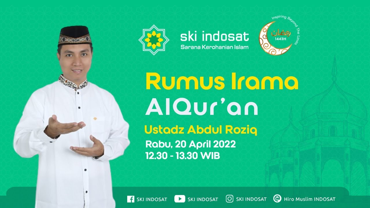 You are currently viewing Kajian Zhuhur – Ustadz. Abdul Roziq – Tema : Rumus Irama Al Qur’an