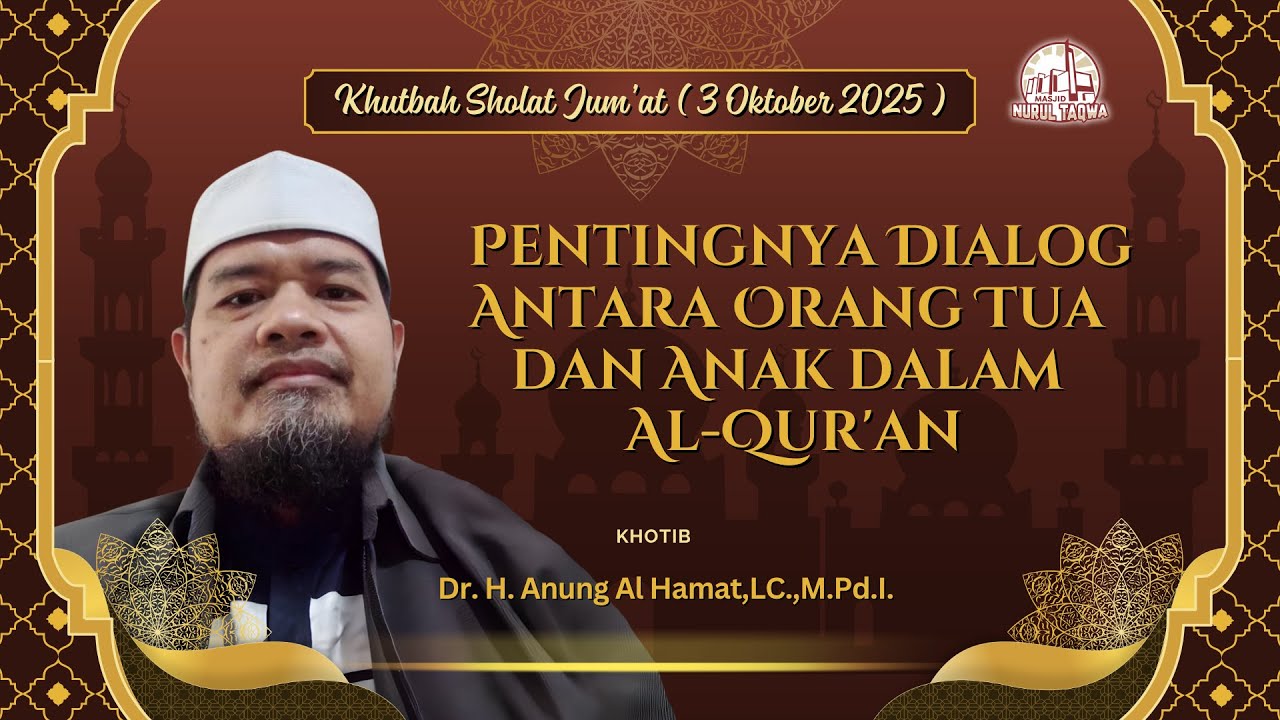 Read more about the article Kajian Zhuhur – khutbah 3 okt 2025