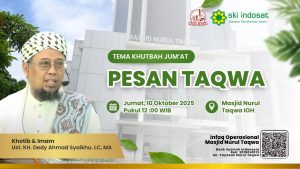 Read more about the article Kajian Zhuhur – Khutbah Jum’at 10 Okt 2025