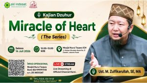 Read more about the article Kajian Zhuhur – Keajaiban Hati yang Jarang Disadari: Miracle Of Heart – Ust. M. Zulfikarullah, S.E. M.A.